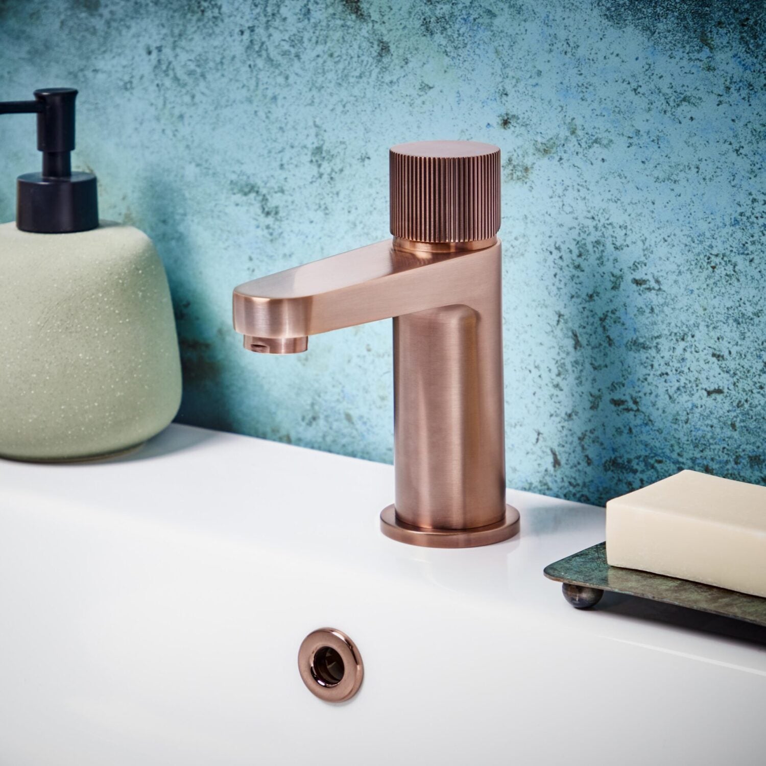 KOKO Mono Basin Mixer Brushed Bronze