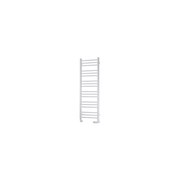 Eastbrook Biava Round Steel White Heated Towel Rails