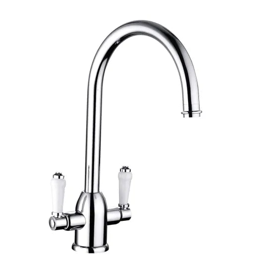 Nuie Sarven Two Handle Sink Mixer Tap