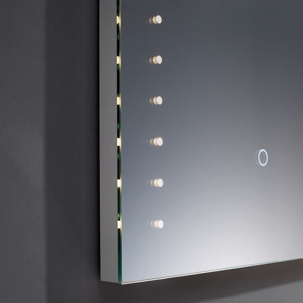 Kartell Tormes 700mm x 500mm Illuminated LED Mirror - Clear Glass