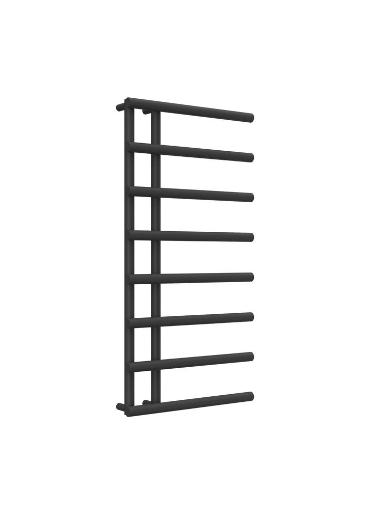 Reina Matera Steel Anthracite Designer Heated Towel Rail Radiator