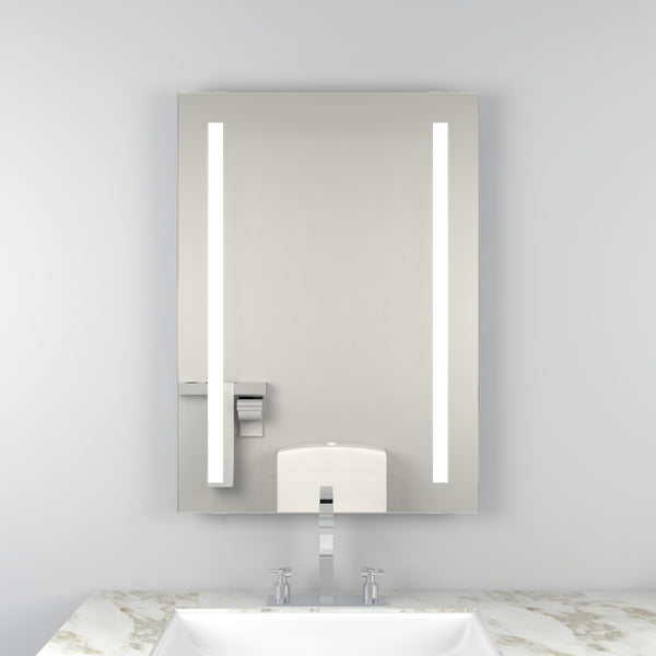 Kartell Wilson LED Bathroom Mirror with Sensor Switch and Demister Pad 700mm H x 500mm W