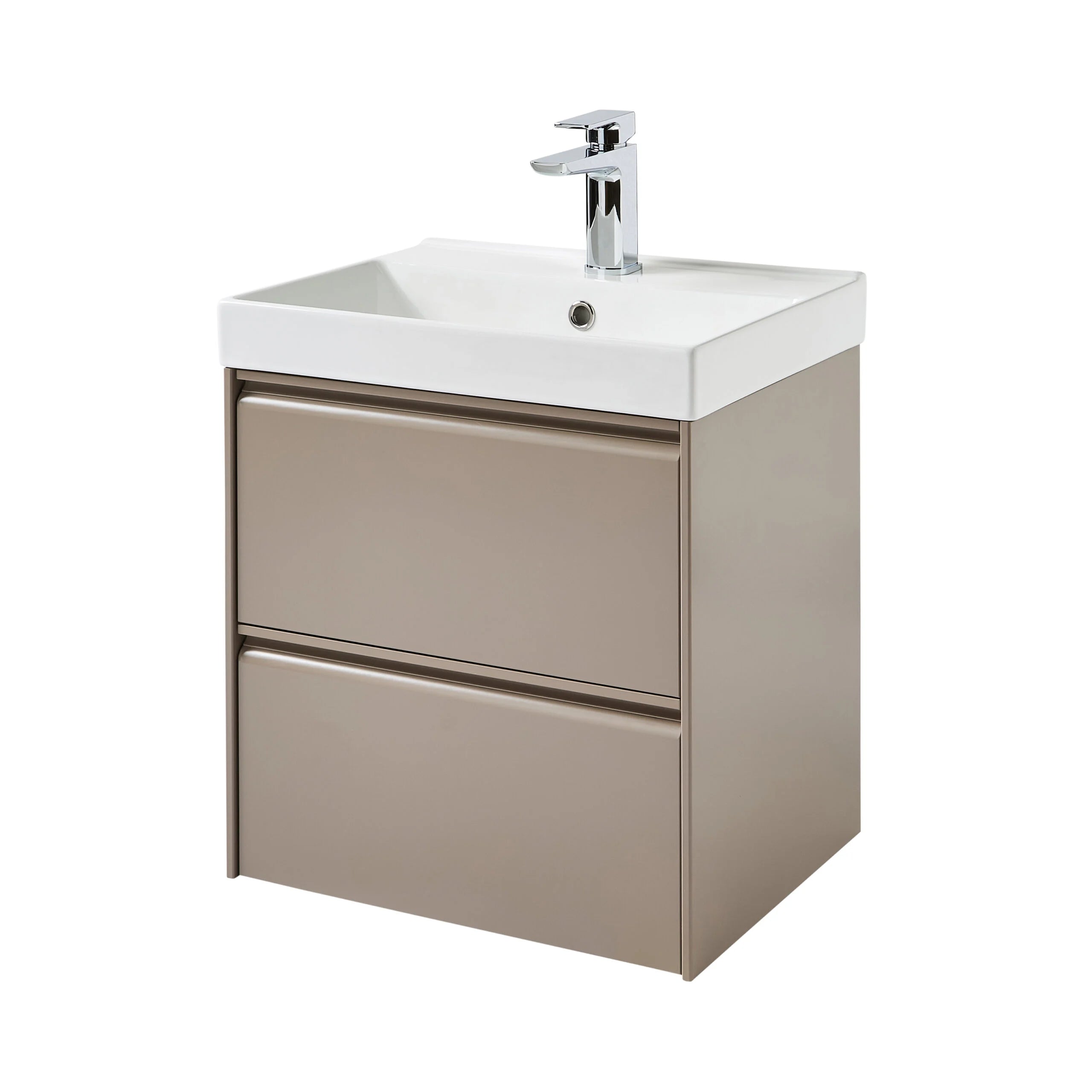 Kartell - Moon2 Drawer Wall Mounted Unit - Cocoa