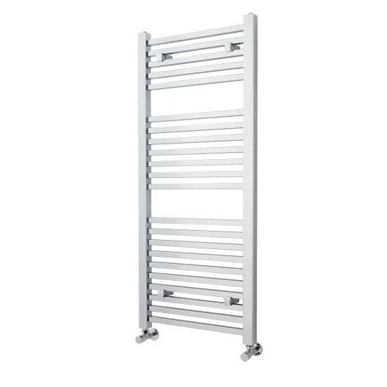 TradeRad Chrome 1200mm x 500mm Vertical Square Ladder Rail