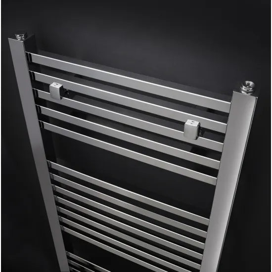 TradeRad Chrome 1200mm x 500mm Vertical Square Ladder Rail