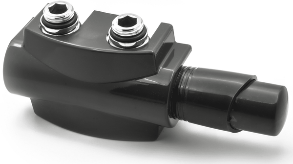 Reina Modah Straight TRV H-Type Radiator Valve - Anthracite