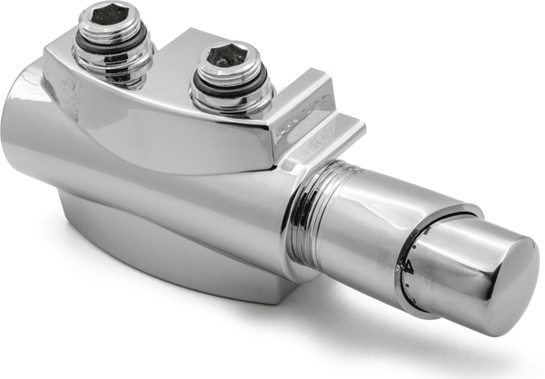Reina Modah Straight TRV H-Type Radiator Valve - Chrome