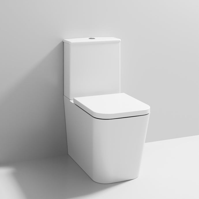 Nuie - Bathroom Package - Barmby Single Ended Bath, Ava 545mm Basin & Pedestal, Ava Pan Cistern & Seat