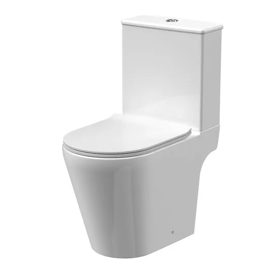 Nuie Fenton Rimless Pan, Cistern & Soft Close Seat