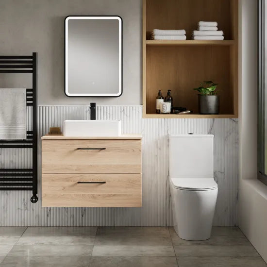 Nuie Fenton Rimless Pan, Cistern & Soft Close Seat