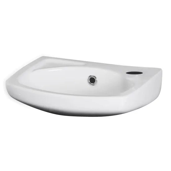 Nuie Melbourne 1 Tap Hole 350mm Wall Hung Ceramic Basin