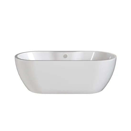 Nuie Continuum 1655mm Freestanding Boat Bath With Legs