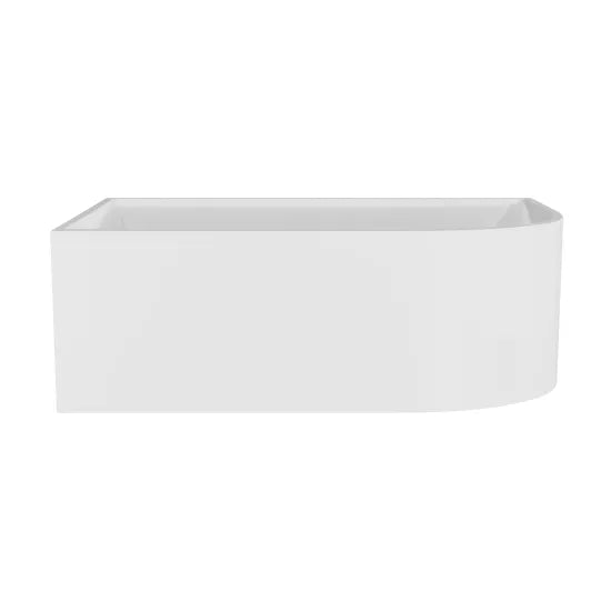 Nuie Choice Chronicle 1700mm Left-Hand Corner Bath With Legs And Waste