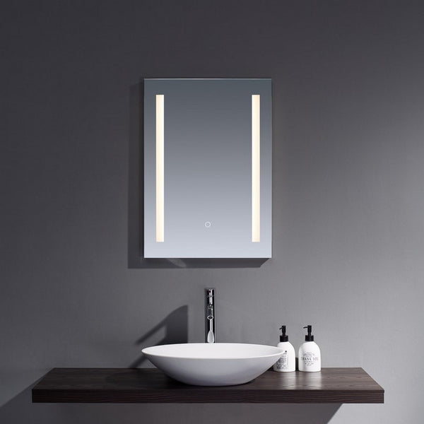 Kartell Bidasoa 700mm x 500mm Illuminated LED Mirror - Clear Glass
