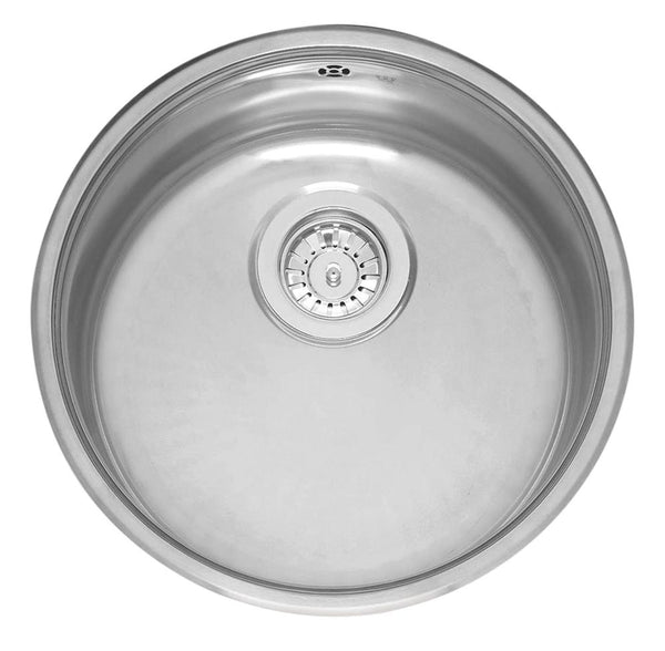 Reginox Comfort Stainless Steel Single Bowl Integrated Kitchen Sink - L18 370 OKG
