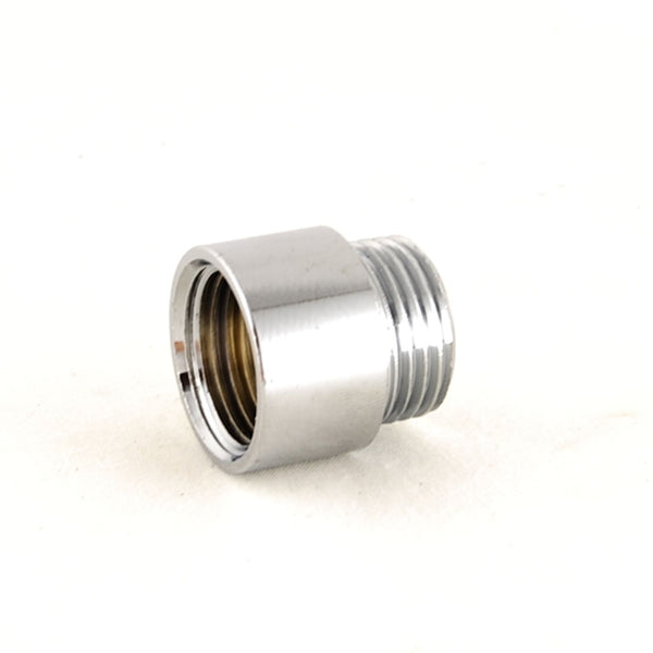 Plumbers Choice 15mm Rigid Radiator Valve Extensions 1/2 inch BSP - Chrome