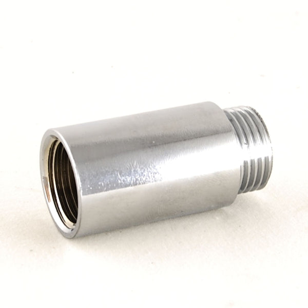 Plumbers Choice 40mm Rigid Radiator Valve Extensions 1/2 inch BSP - Chrome