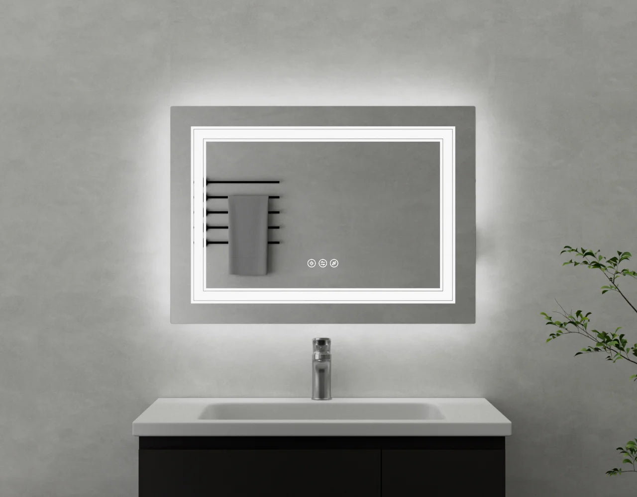 Kartell Scope 500x700mm Landscape Mirror