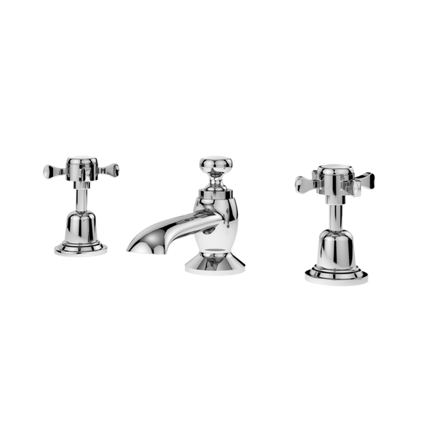 Nuie Selby 3th deck basin mixer Chrome