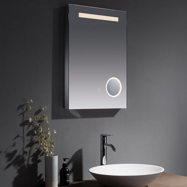 Kartell Cabrera 700mm x 500mm Illuminated LED Mirror - Clear Glass