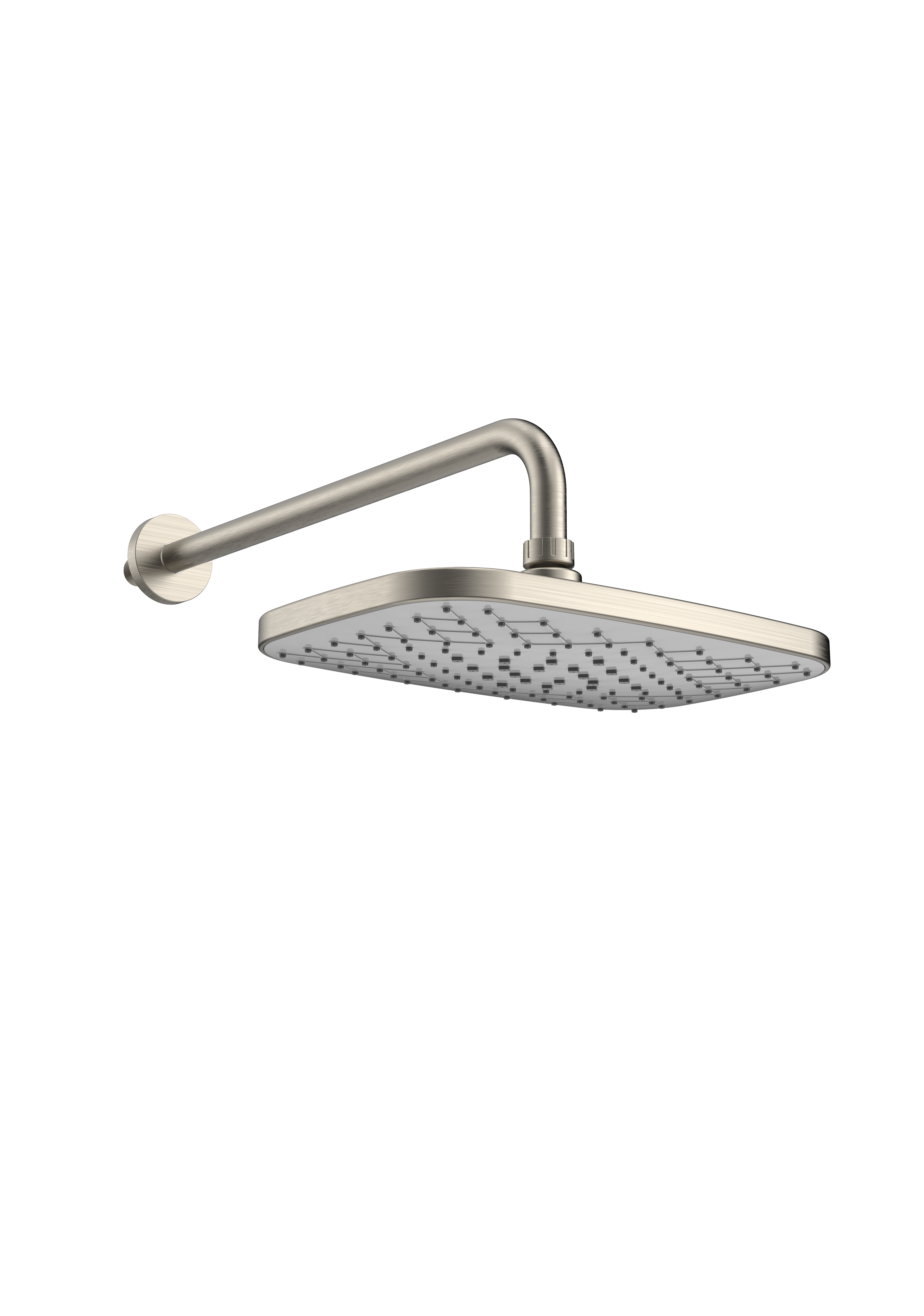 Kartell Kolt Fixed Head and Arm Brushed Nickel