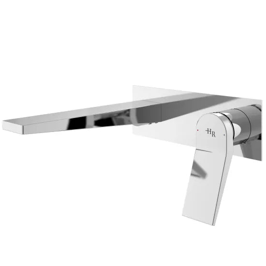 Meravo Soar Chrome Wall Plated Single Lever Basin Mixer