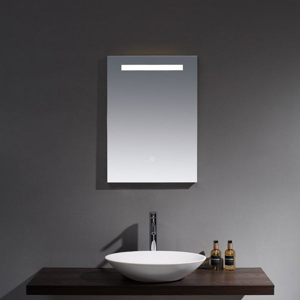 Kartell Sella 700mm x 500mm Illuminated LED Mirror - Clear Glass