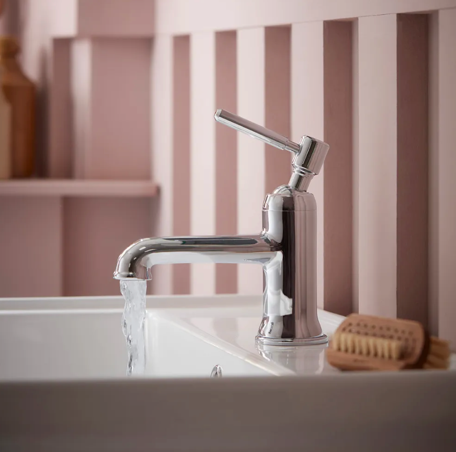Tavistock - Marston Mono Basin Mixer – Traditional Single Lever - Chrome