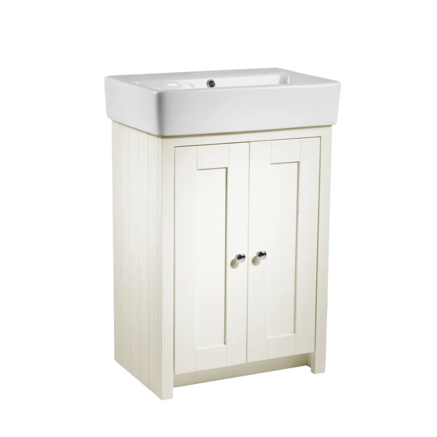 Tavistock - Lansdown Freestanding Unit - Matt Linen White