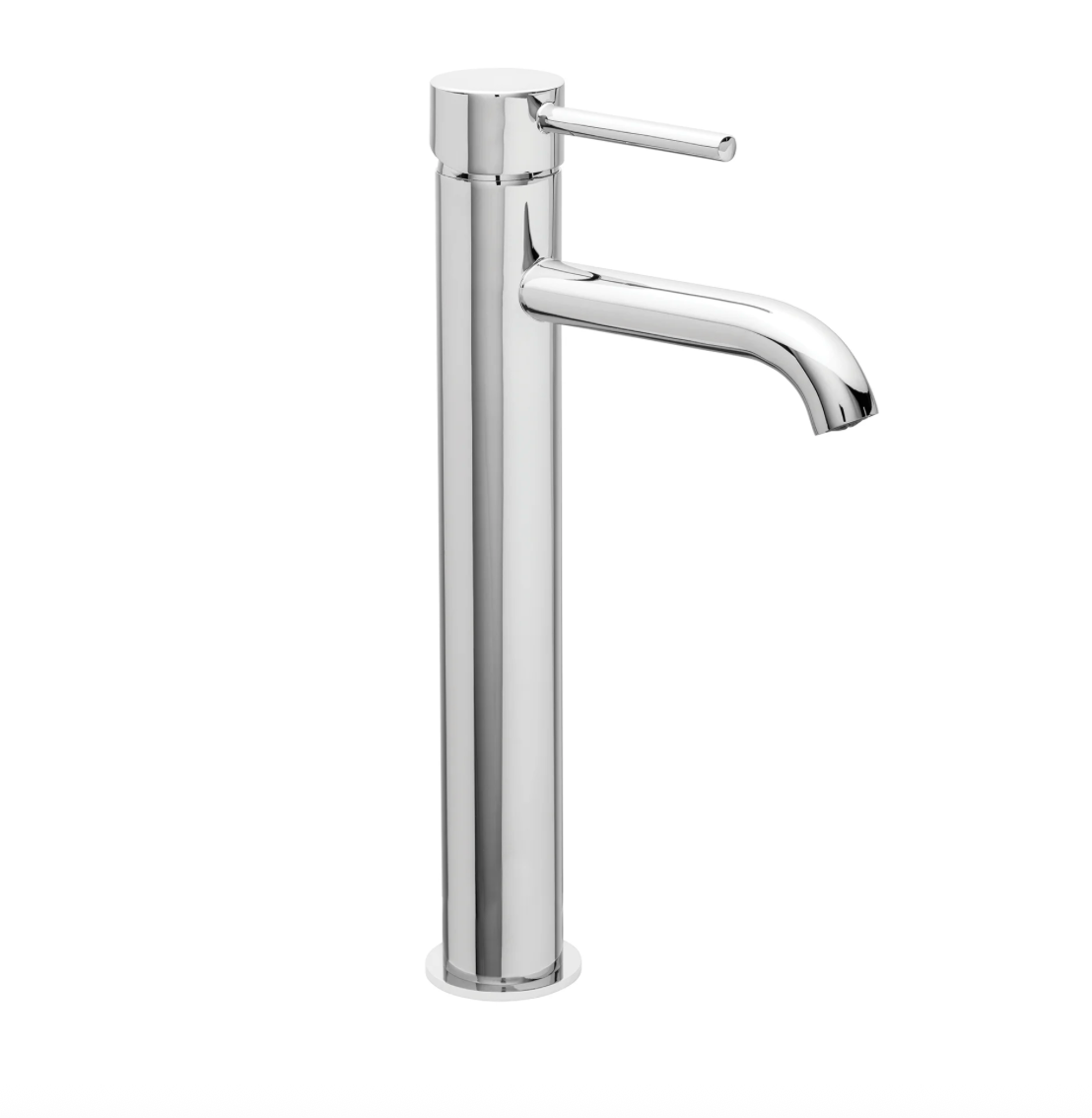 Hib - Atlas Tall Mono Mixer - Brushed Brass