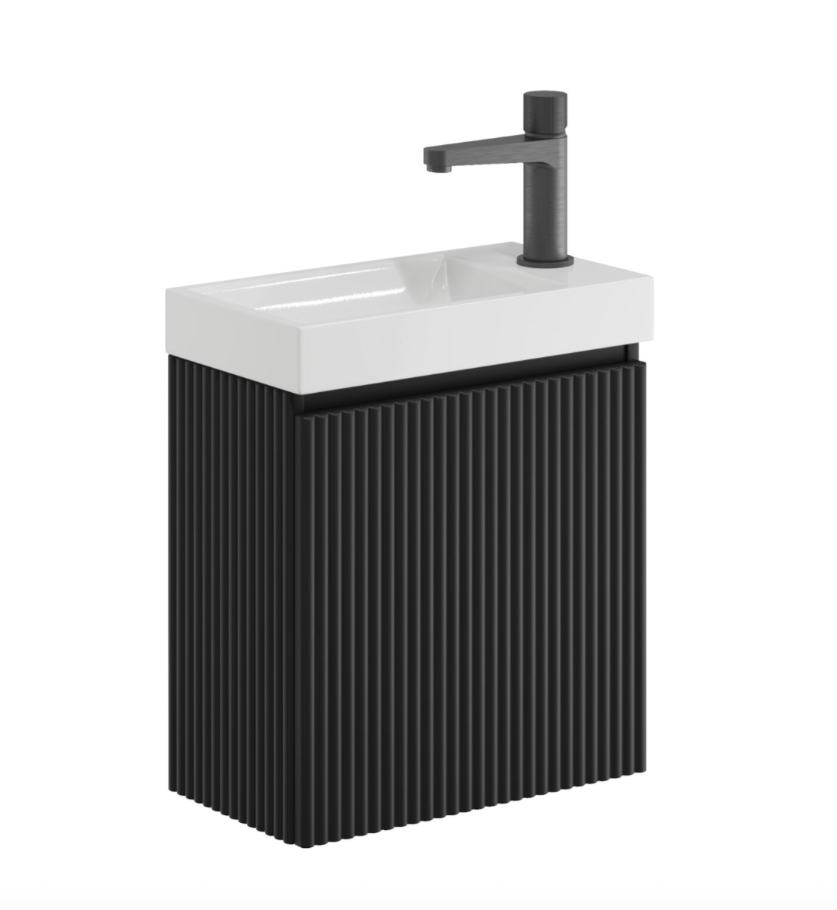 Scudo - Linea Cloakroom Vanity Unit - Sonoma Oak