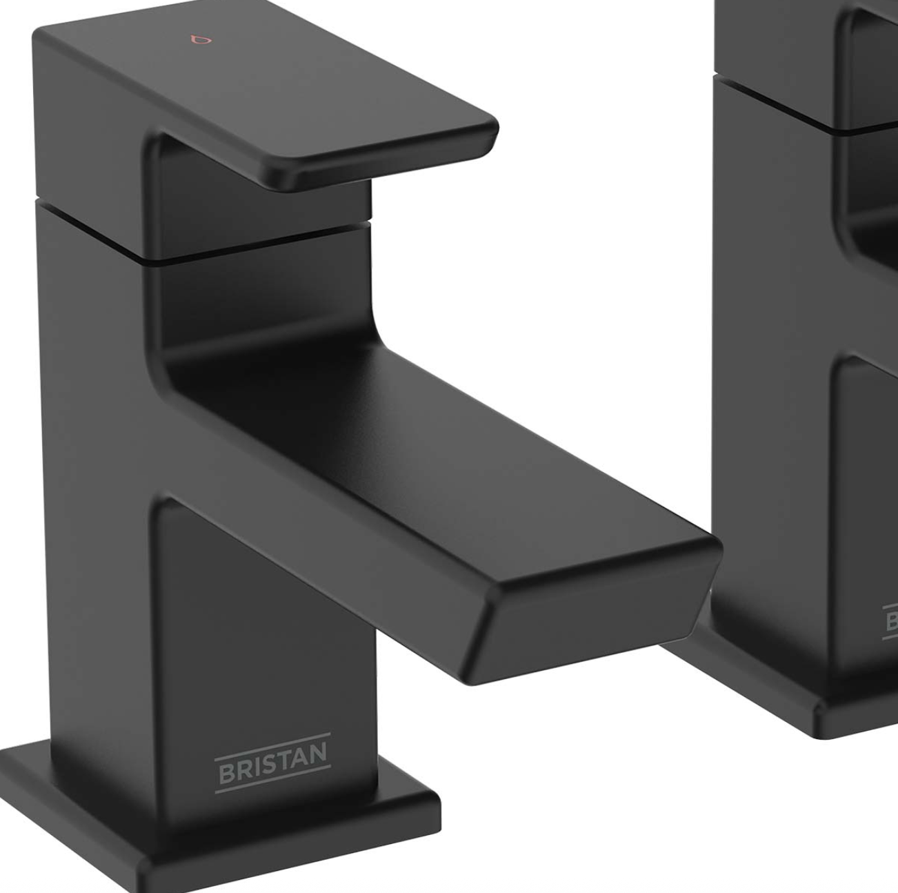 Bristan - Cobalt Bath Taps - Matt Black