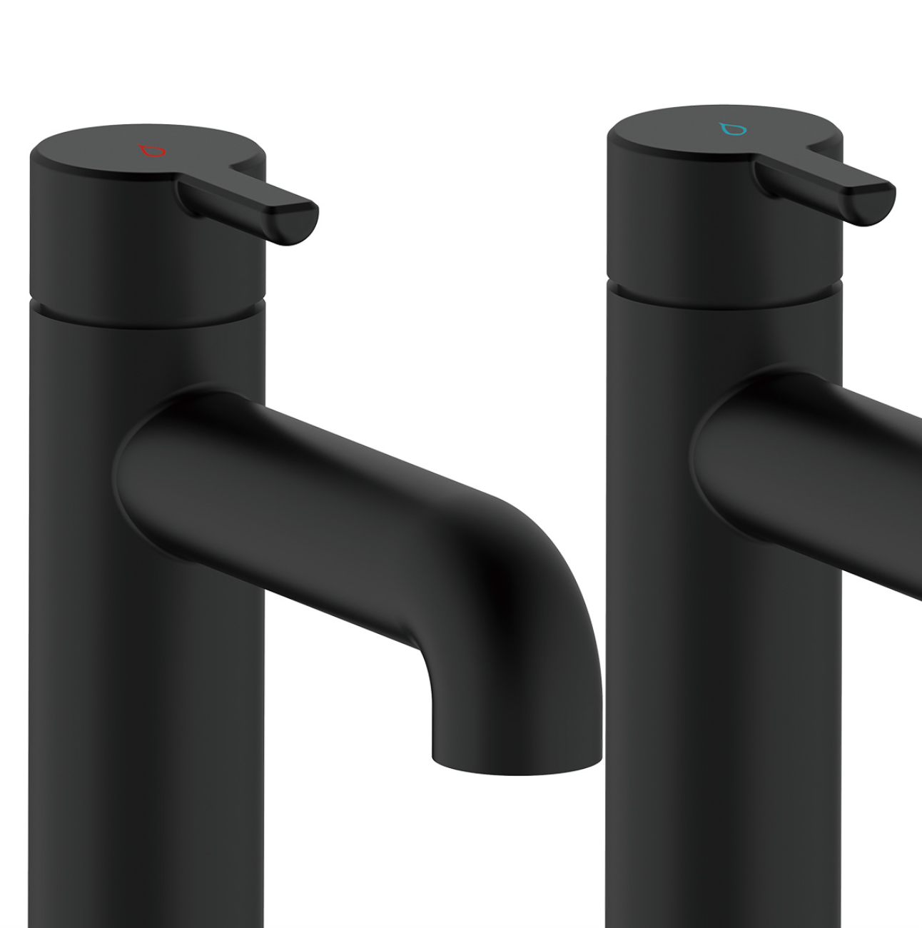 Bristan - Altum Basin Tap Pair - Matt Black