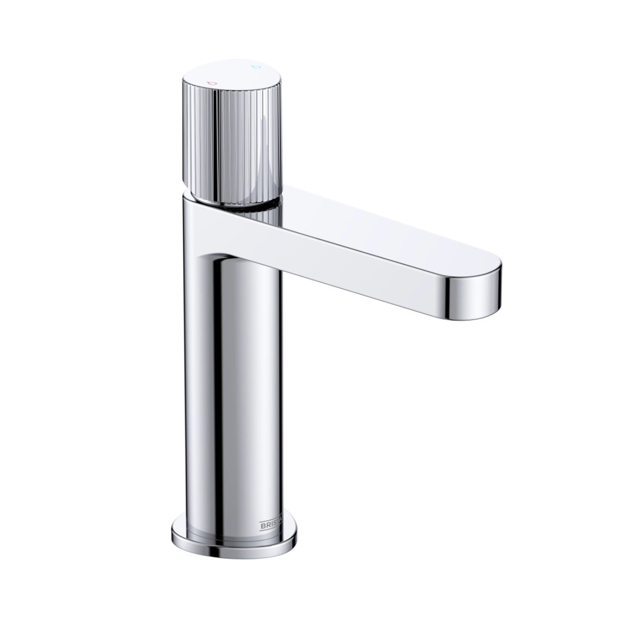 Bristan - Liso Basin Mixer with Clicker Waste - Matt Black