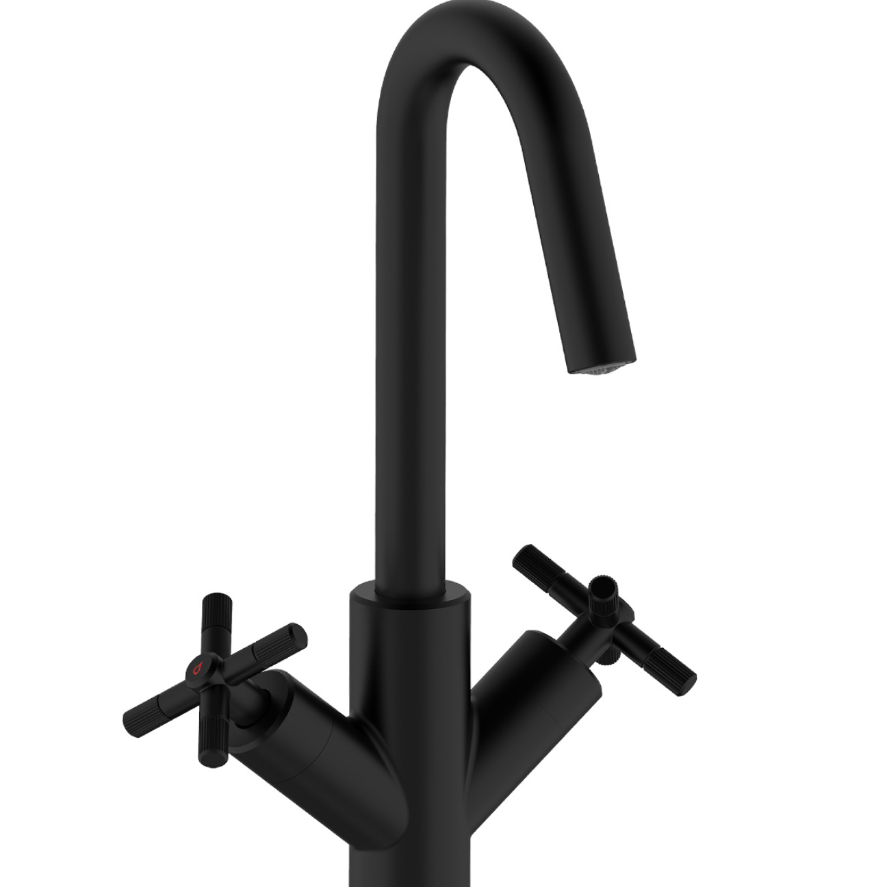 Bristan - Cruzar Tall Basin Mixer - Matt Black