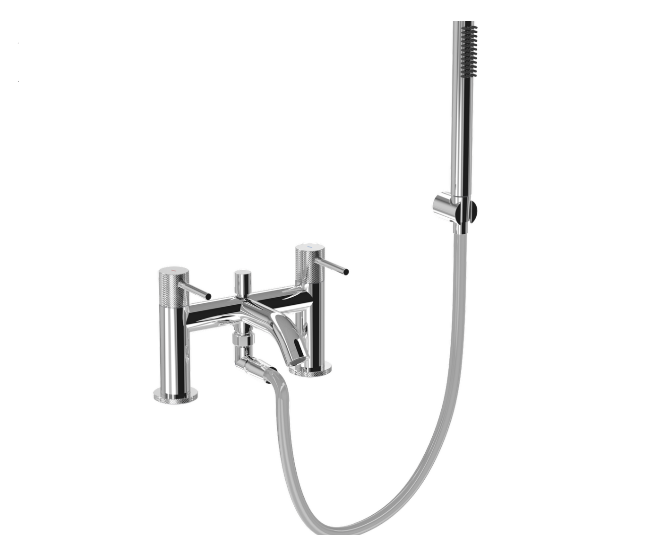 Hib - Atlas Luxe Bath Shower Mixer - Matt Black