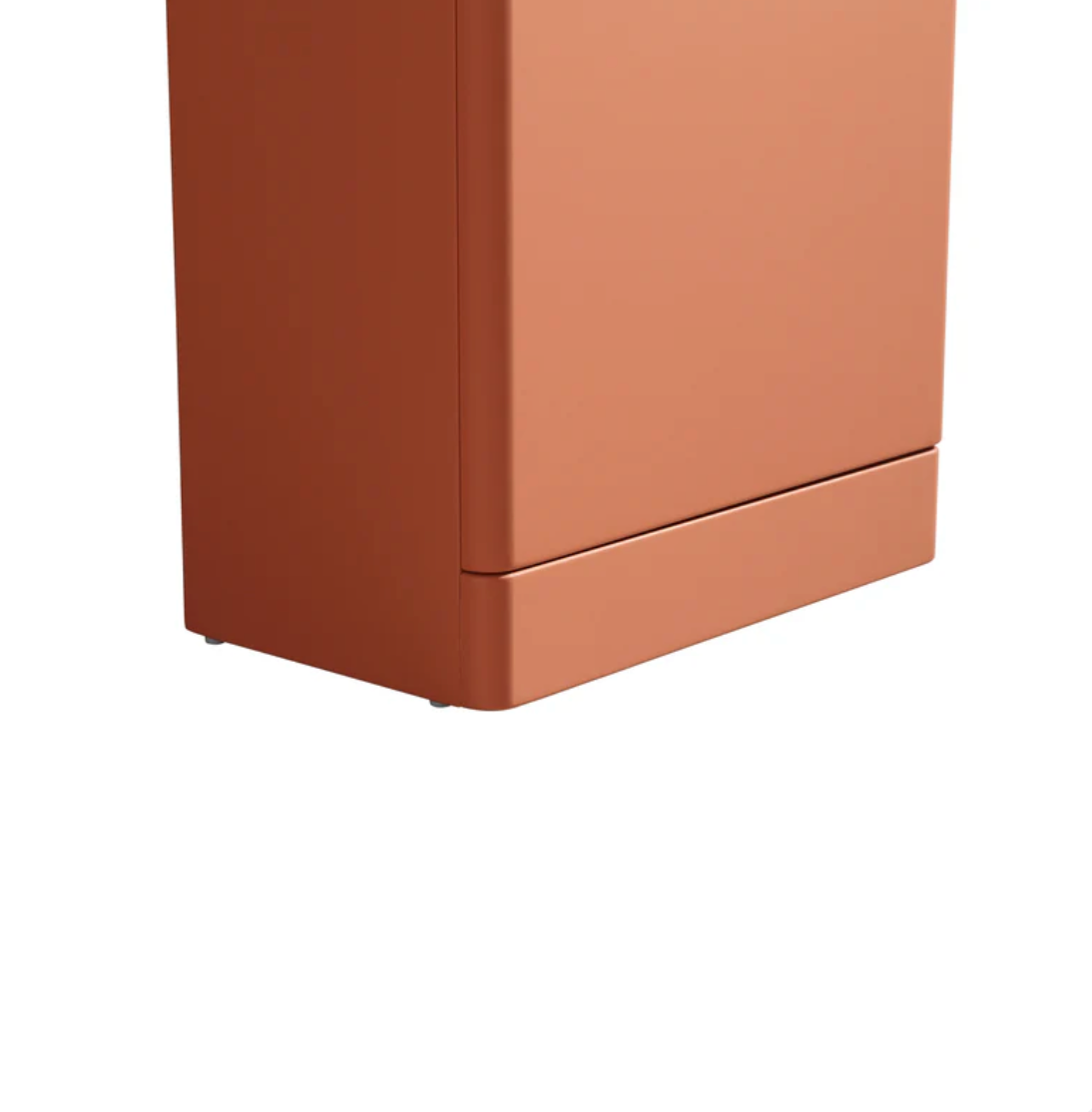 Tailored Bathrooms - Acerra 400mm Cloakroom Vanity & Basin - Bruciata Orange