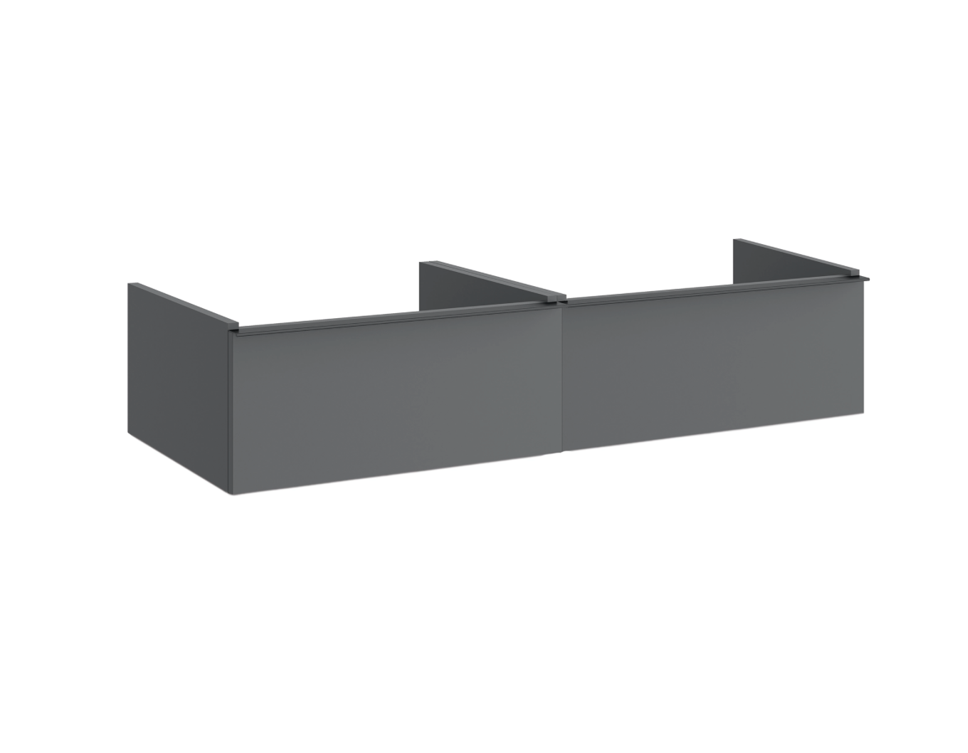 Hib - Aeon Washbasin Unit - Matt Anthracite