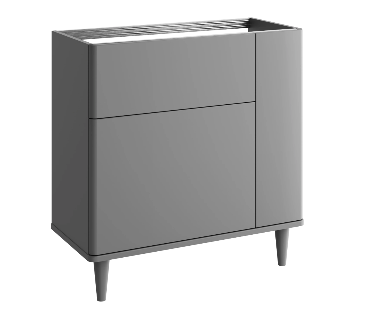 HIb - Sierra Bathroom Unit - Walton Oak
