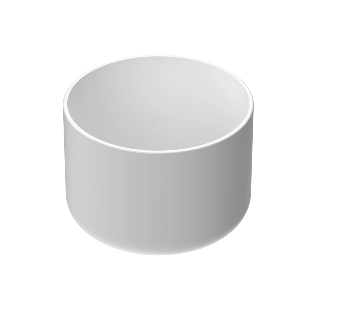Hib - Liana Tall Ceramic Vessel Basin