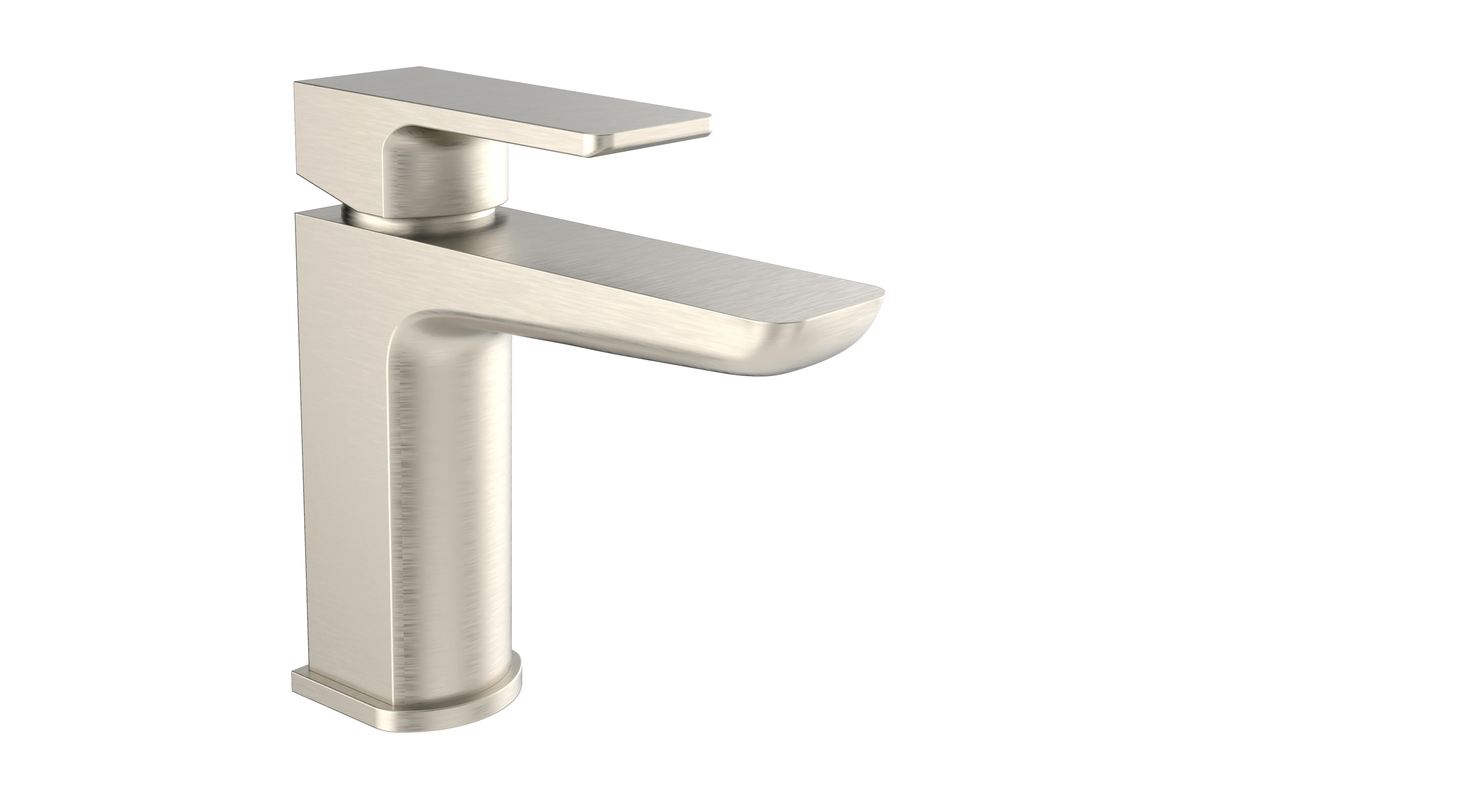 Kartell Kolt Mono Basin Mixer Brushed Nickel
