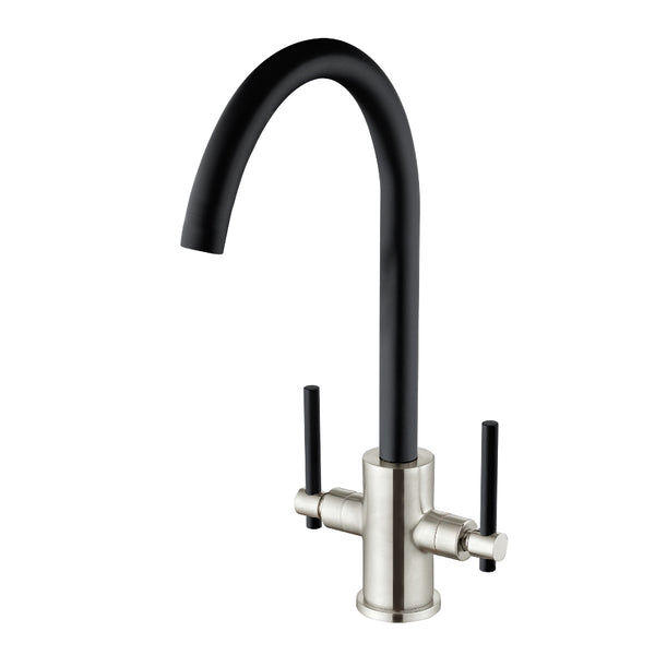 Narbeth Double Lever Kitchen Taps
