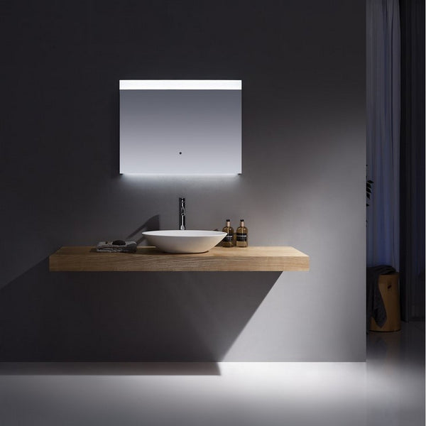 Kartell Esla 600mm x 800mm Illuminated LED Mirror - Clear Glass