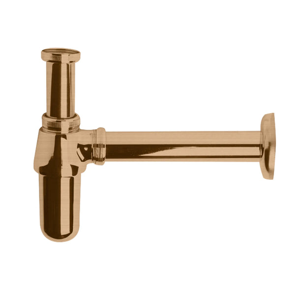 BC Designs Traditional Round Brass Basin Countertop Bottle Trap
