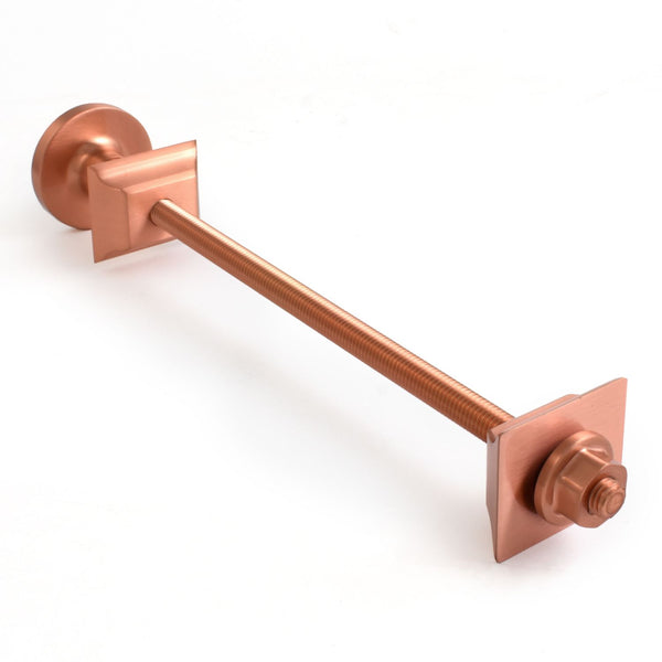 Plumbers Choice Cast Iron Radiator Luxury Wall Stay Fixing - Brushed Copper