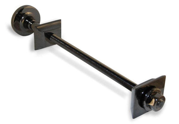 Plumbers Choice Brass Cast Iron Radiator Luxury Wall Tie Fixing Black Nickel