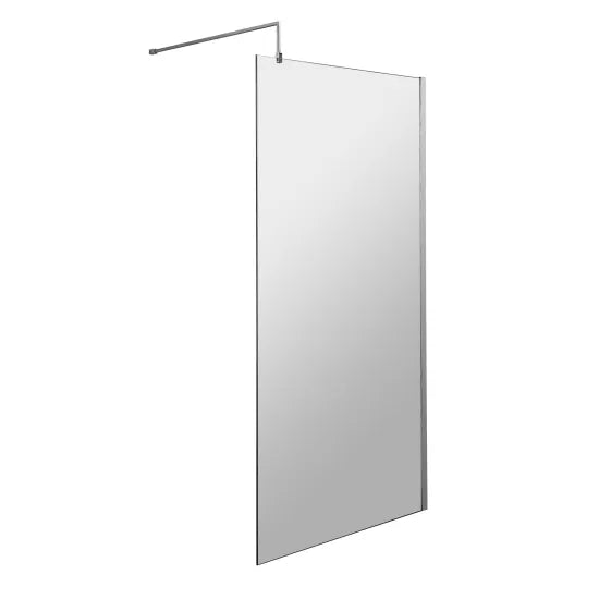 Nuie 1000mm Wetroom Screen & Support Bar