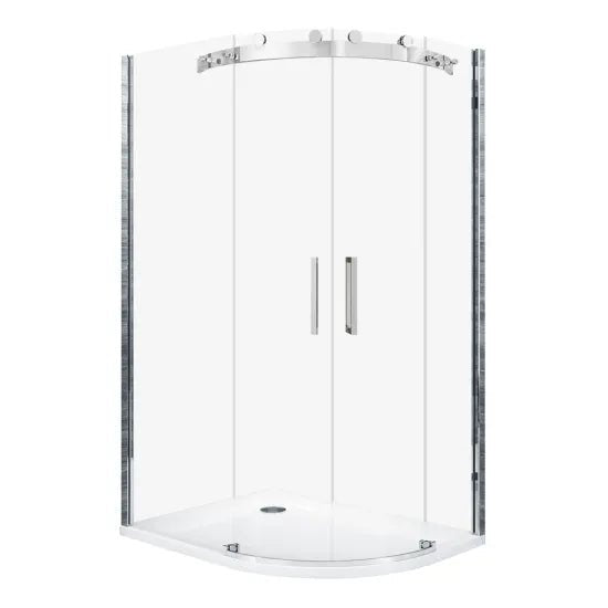 Aquadart Venturi 8+ Frameless 800 x 1200mm Offset Quad Enclosure