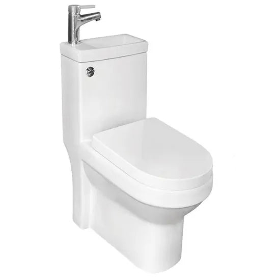 Arley 1pc Integrated Toilet & Basin Comes With Tap