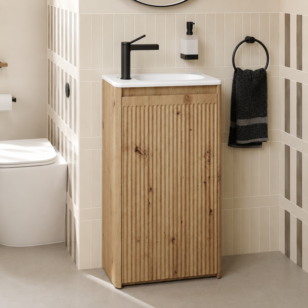 Hib - Adorn Cloakroom Unit - Olive